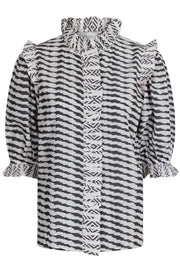 Neo Noir - Chacha Graphic Bluse