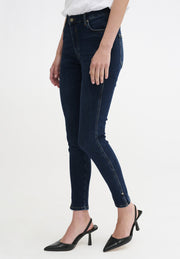 My Essential Wardrobe - The Celina Zip Højtaljet Jeans