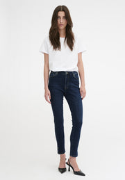 My Essential Wardrobe - The Celina Zip Højtaljet Jeans