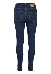 My Essential Wardrobe - The Celina Zip Højtaljet Jeans