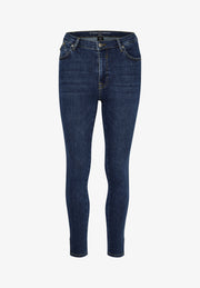 My Essential Wardrobe - The Celina Zip Højtaljet Jeans