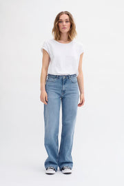 My Essential Wardrobe - Højtaljede Jeans Blå