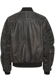 My Essential Wardrobe - Gilo Læder Bomberjakke