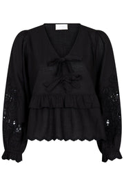 Neo Noir - Eden Embroidery Bluse